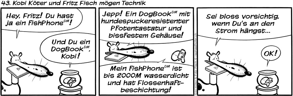 43. Kobi Köter und Fritz Fisch mögen Technik