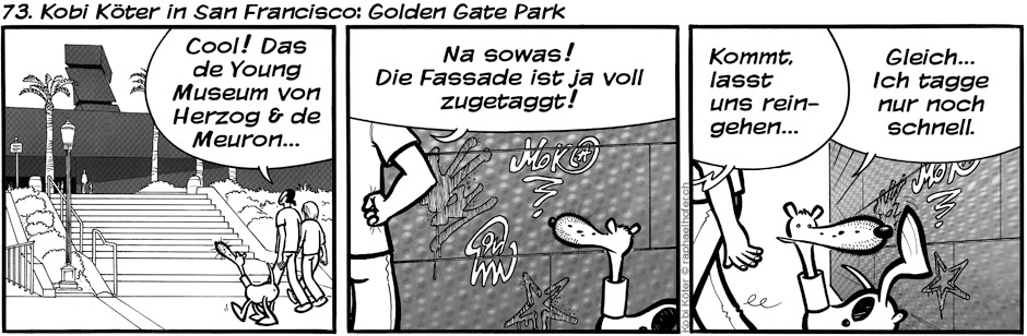 73. Kobi Köter in San Francisco: Golden Gate Park