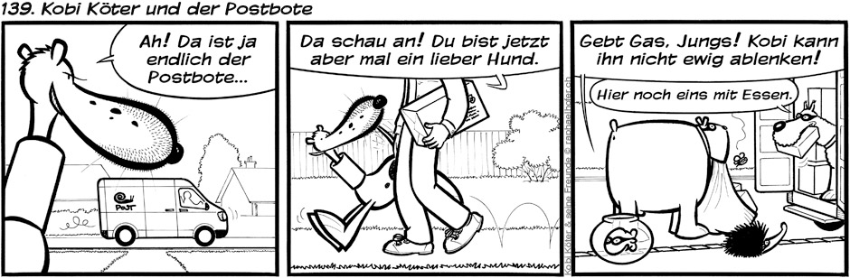 139. Kobi Köter und der Postbote
