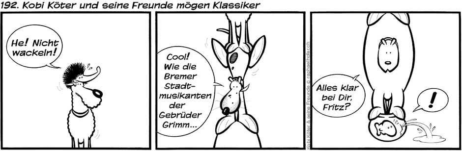 192. Kobi Köter und seine Freunde mögen Klassiker