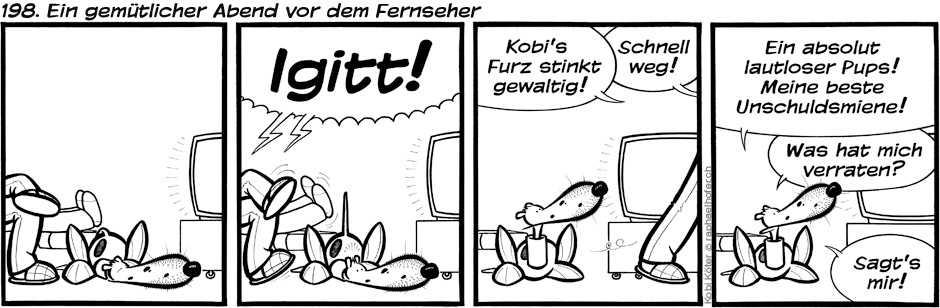 198. Ein gemütlicher Abend vor dem Fernseher