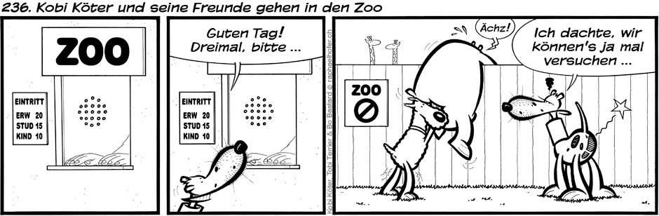 236. Kobi Köter und seine Freunde gehen in den Zoo