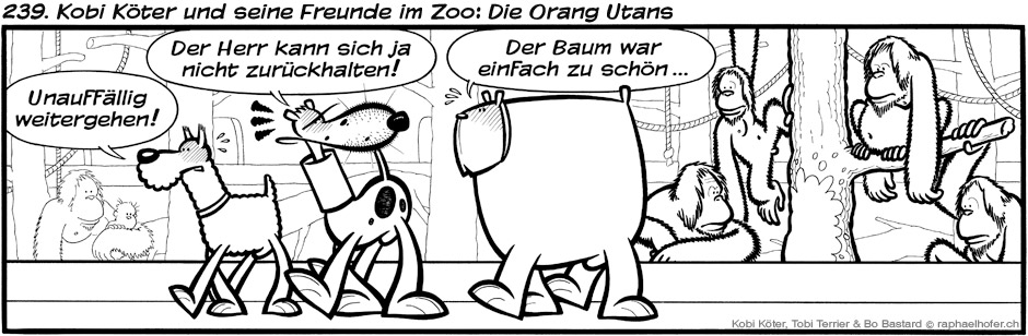 239. Kobi Köter und seine Freunde im Zoo: Die Orang Utans
