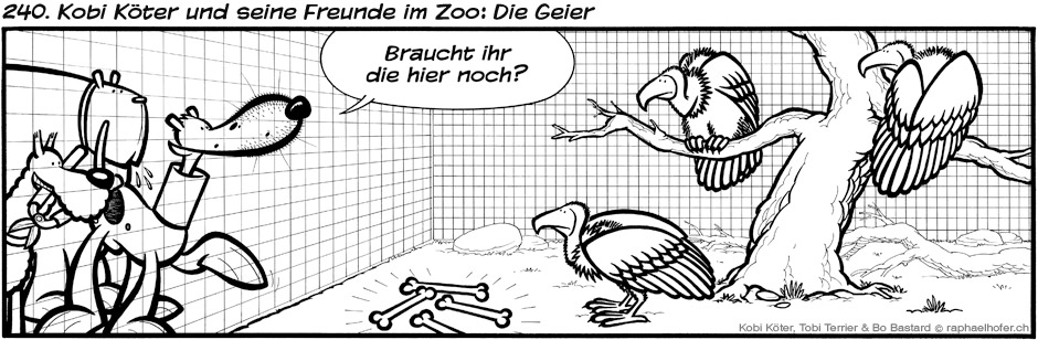 240. Kobi Köter und seine Freunde im Zoo: Die Geier