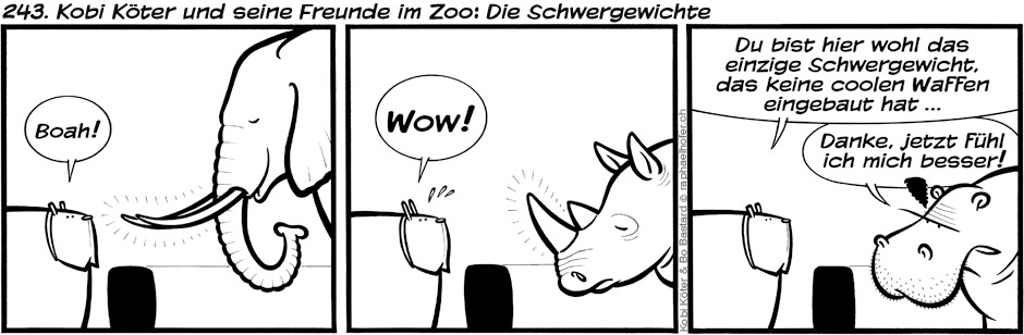 243. Kobi Köter und seine Freunde im Zoo: Die Schwergewichte