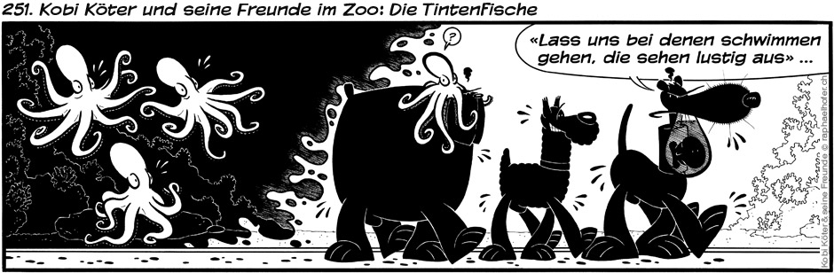 251. Kobi Köter und seine Freunde im Zoo: Die Tintenfische