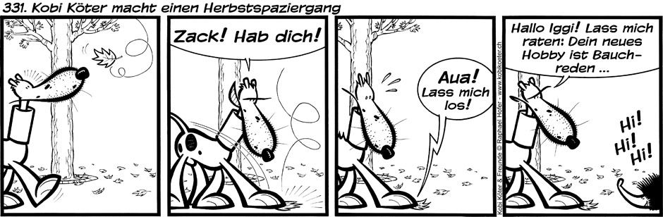 331. Kobi Köter macht einen Herbstspaziergang
