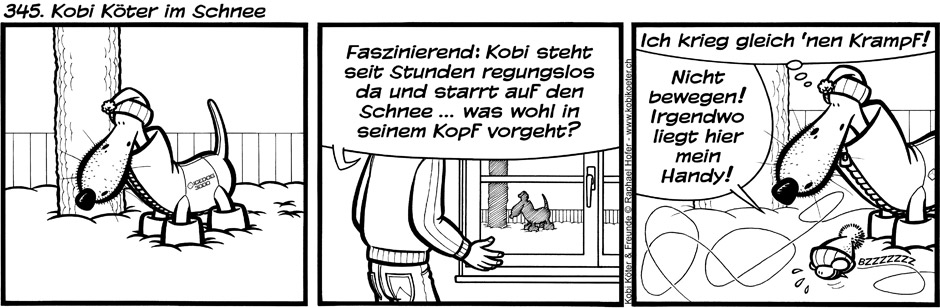 345. Kobi Köter im Schnee