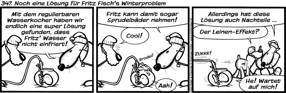 347. Noch eine Lösung für Fritz Fisch's Winterproblem