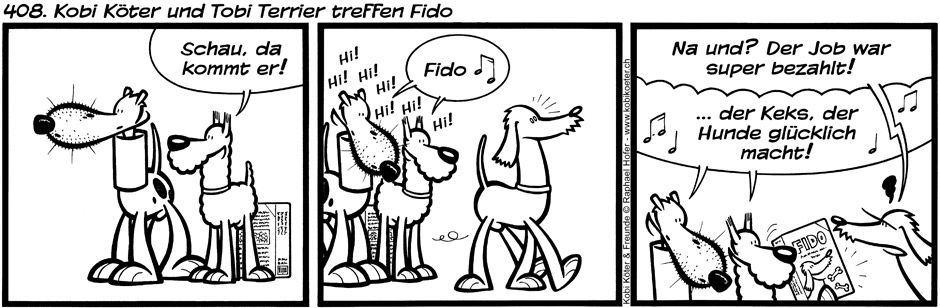 408. Kobi Köter und Tobi Terrier treffen Fido
