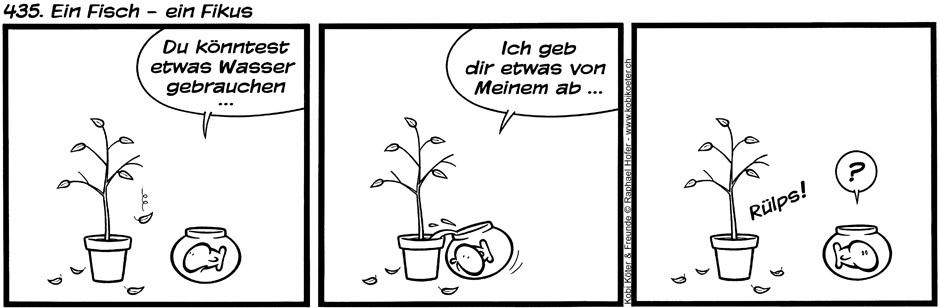 435. Ein Fisch - ein Fikus