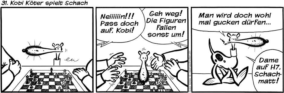 31. Kobi Köter spielt Schach
