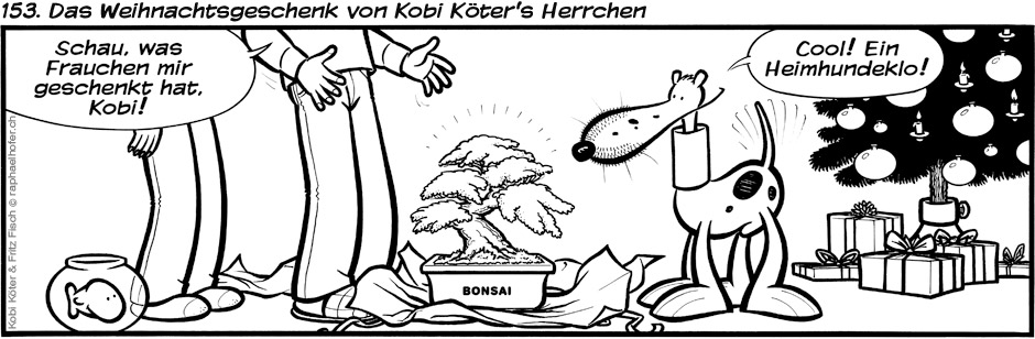 153. Das Weihnachtsgeschenk von Kobi Köter ’s Herrchen