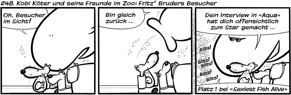 248. Kobi Köter und seine Freunde im Zoo: Fritz’ Bruders Besucher